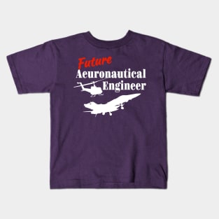 FUTURE AERONAUTICAL ENGINEER Kids T-Shirt